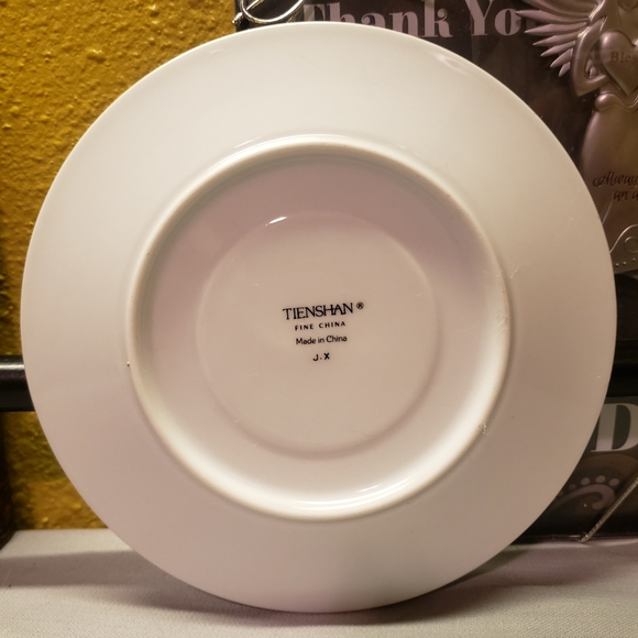 Vtg Cup/Saucer Deck The Halls (Verge) By Tienshan - Picture 5 of 13